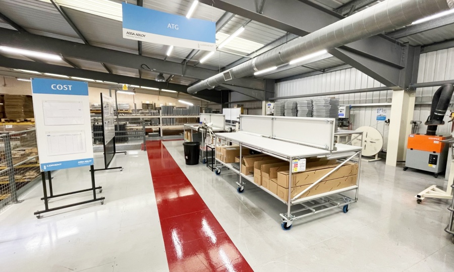 Manufacturing facility enhancements at Lorient