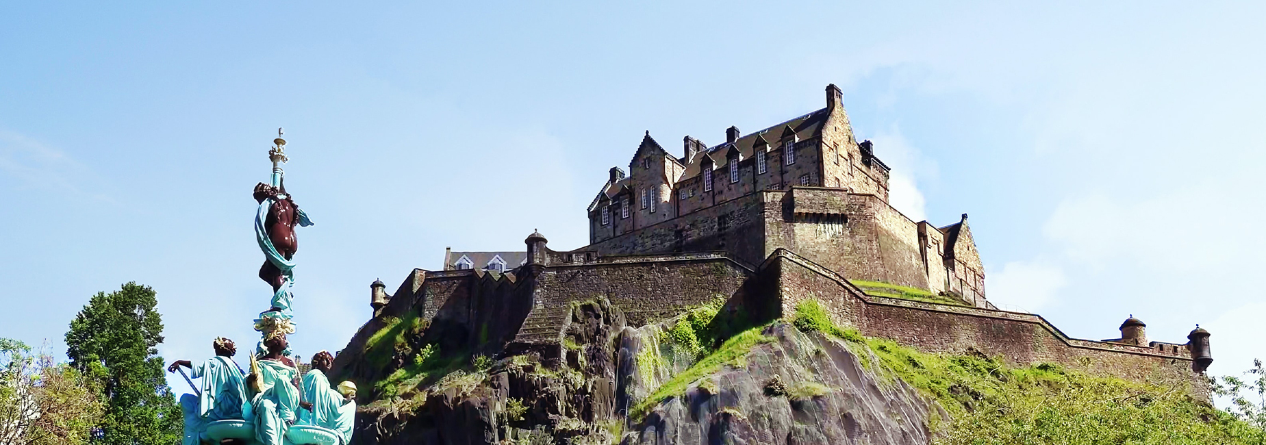 Edinburgh Castle banners 1849 x 650