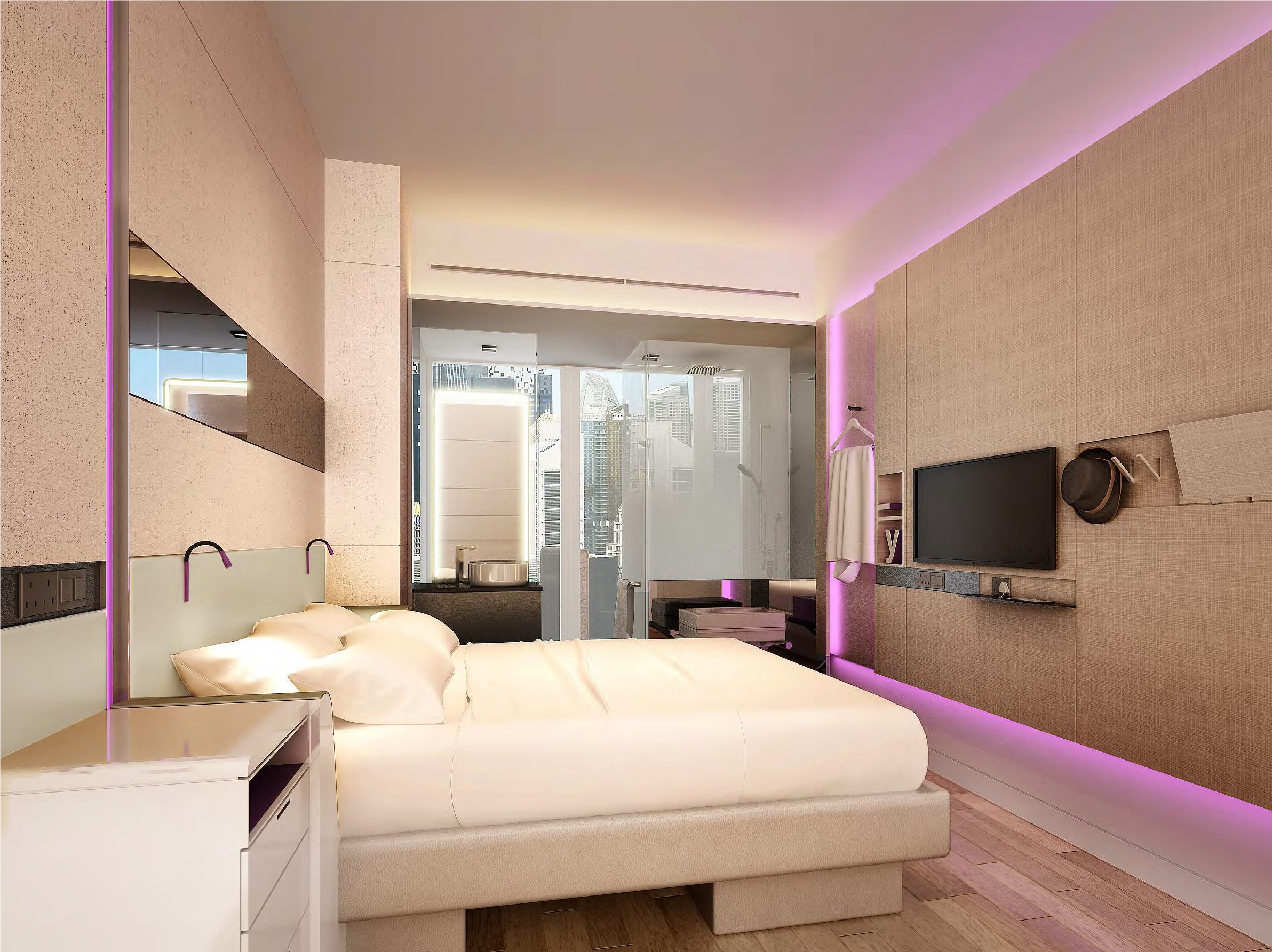 Yotel Sin Premium Cabin