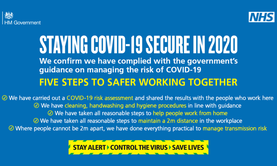 Staying COVID-19 Secure