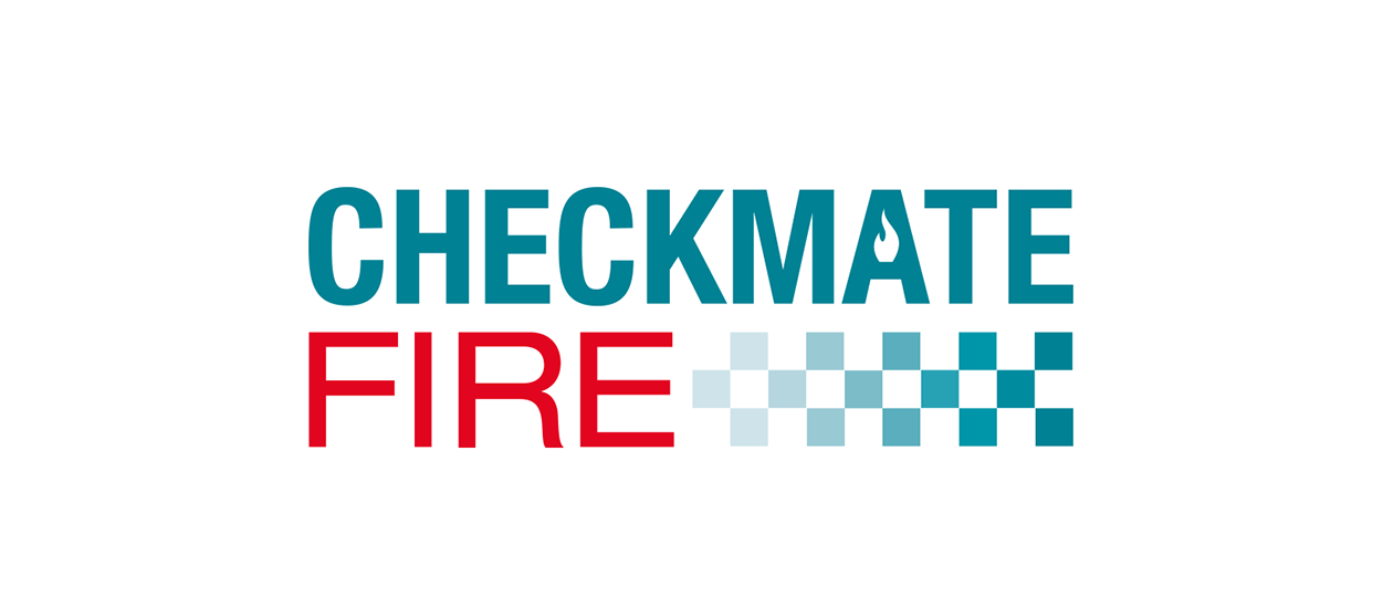 Checkmate fire logo